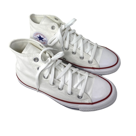Converse Chuck Taylor Shoes Women Size High Top Canvas White Custom M7650C-WWWSB - Picture 3 of 10